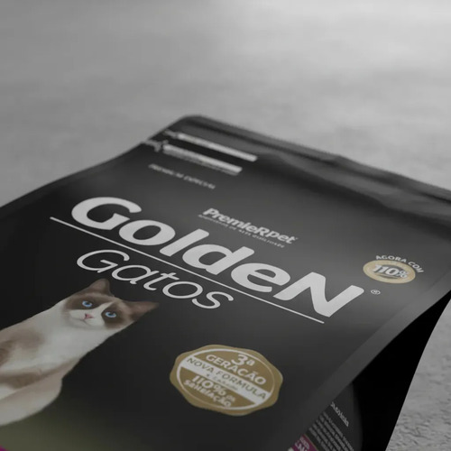 Alimento Golden Premium Especial para Gatos Castrados Sabor Frango 1 kg 5