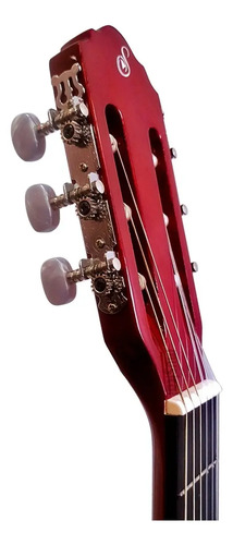 Violão Clássico Giannini N-14 Natural Tampo Sabina Verniz Brilhante Com Cordas De Nylon 3
