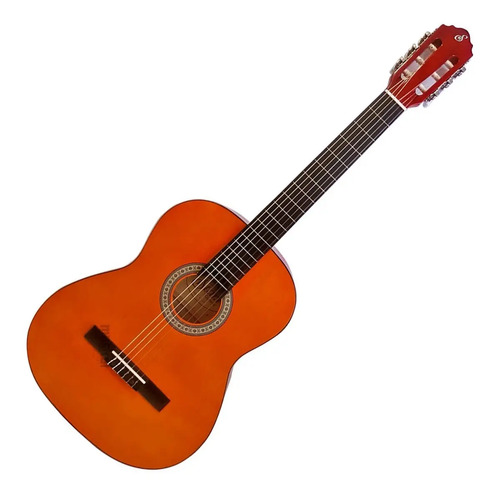 Violão Clássico Giannini N-14 Natural Tampo Sabina Verniz Brilhante Com Cordas De Nylon 6