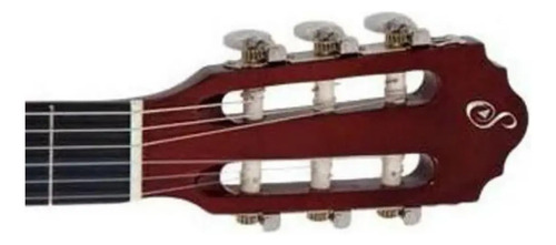Violão Clássico Giannini N-14 Natural Tampo Sabina Verniz Brilhante Com Cordas De Nylon 9