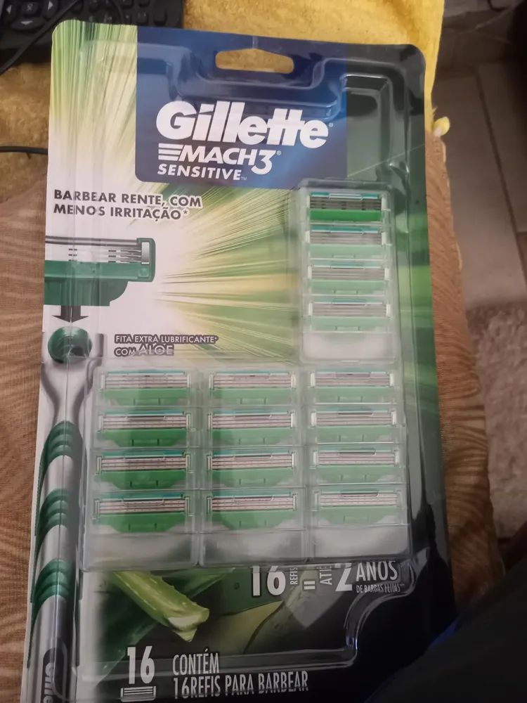 Carga para lâmina de barbear Gillette Mach3 Sensitive 20 u 8
