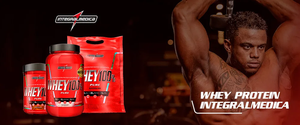 Whey 100% Pure Pouch Cookies 900g Integralmedica - Suplemento Nutritivo para Treinos de Alta Performance 10