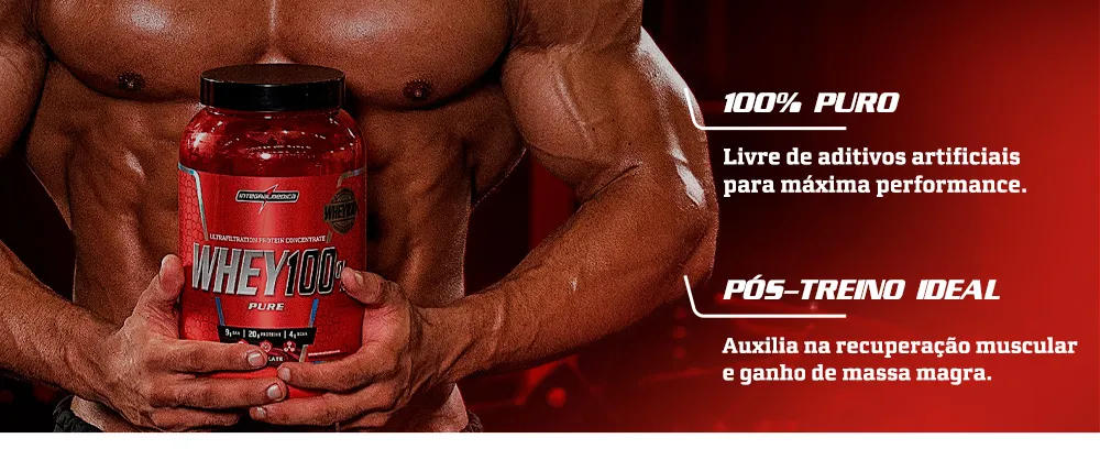 Whey 100% Pure Pouch Cookies 900g Integralmedica - Suplemento Nutritivo para Treinos de Alta Performance 11