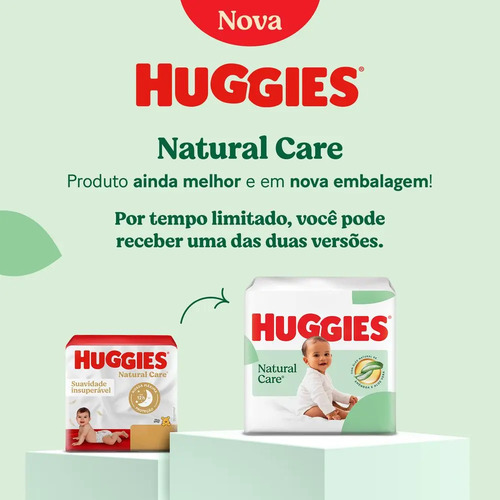 Huggies Fralda Descartável Premium Natural Care RN 34 Unidades 2