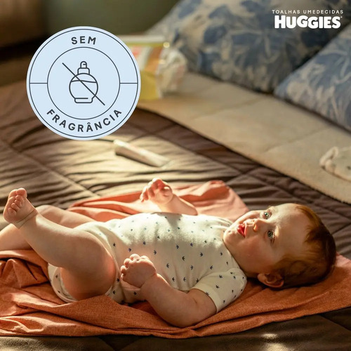 Lenços Umedecidos Huggies Recém Nascido Pack C/4 - 192 Un 2