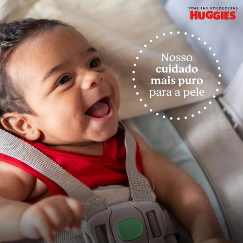 Lenços Umedecidos Huggies Recém Nascido Pack C/4 - 192 Un 7