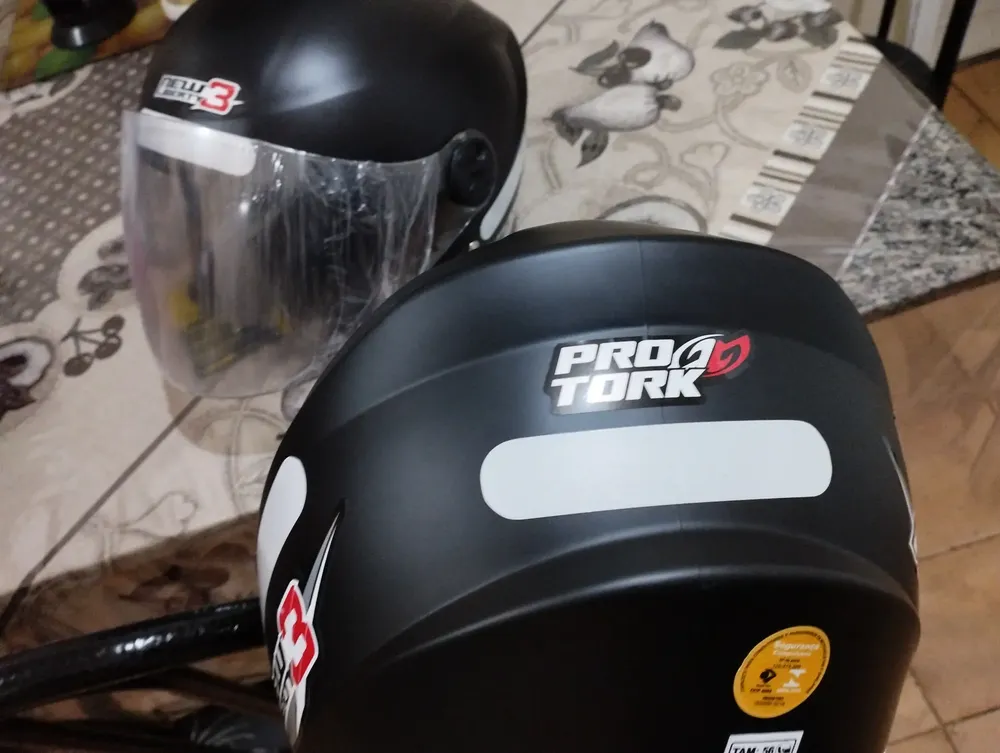 Capacete para moto aberto Pro Tork New Liberty Three Cap490ptf amarello 15