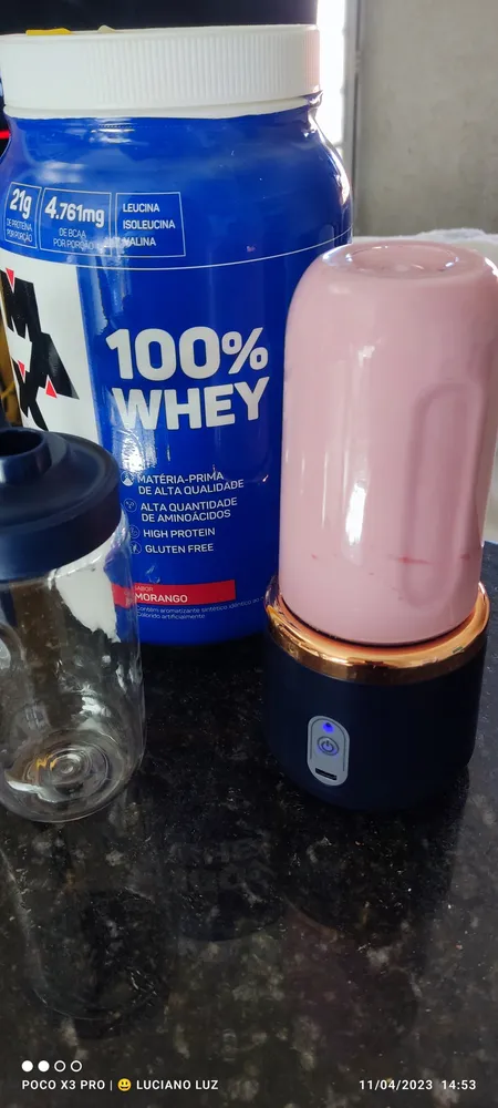100% Whey 900g Refil Max Titanium Sabor Cookies & cream 14