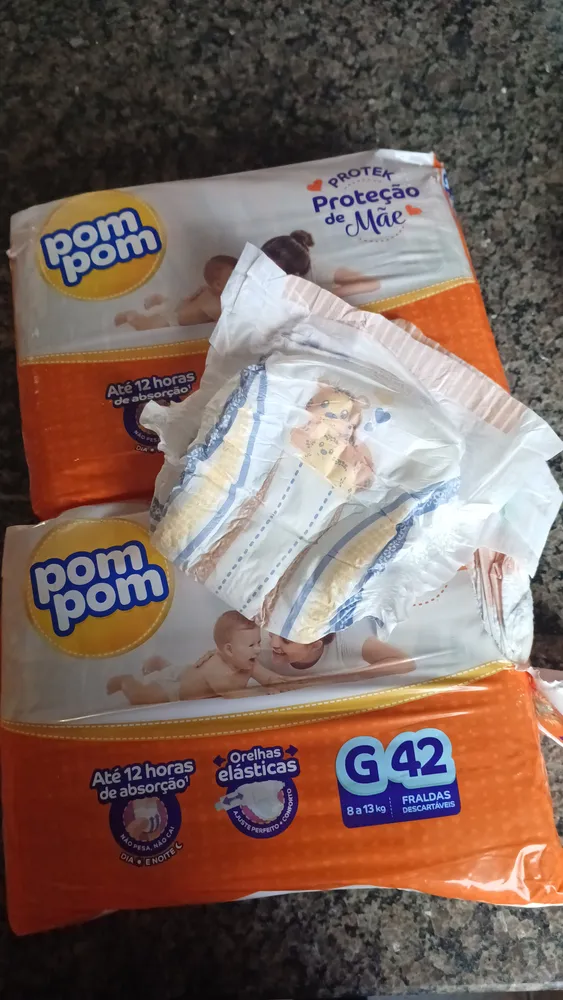 Fraldas Pom Pom Protek XG x 20 unidades 13