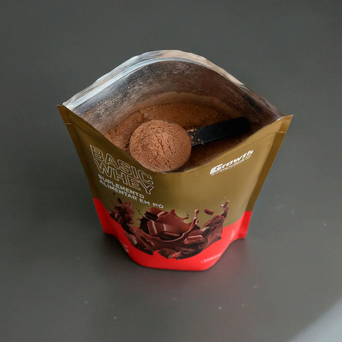 Basic Whey 1kg Growth Supplements - Chocolate 3