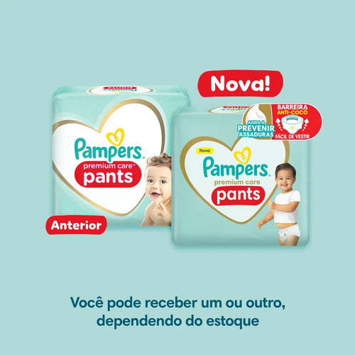 Fralda Pampers Premium Care Pants Tamanho G 112 Unidades 6
