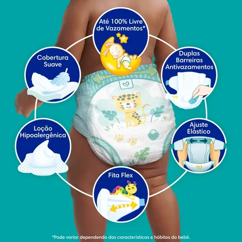 Fralda Pampers Confort Sec Tamanho XXG 112 Unidades 6