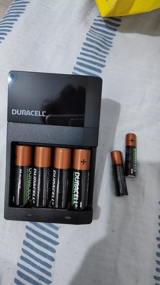 Pilha Recarregável Aaa Palito 900 Mah Duracell Com 2 Unidade 8