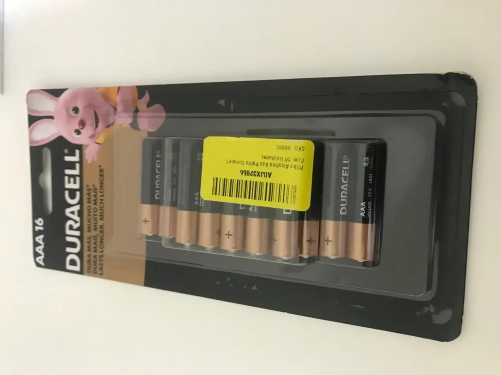 Pilha Recarregável Aaa Palito 900 Mah Duracell Com 2 Unidade 9