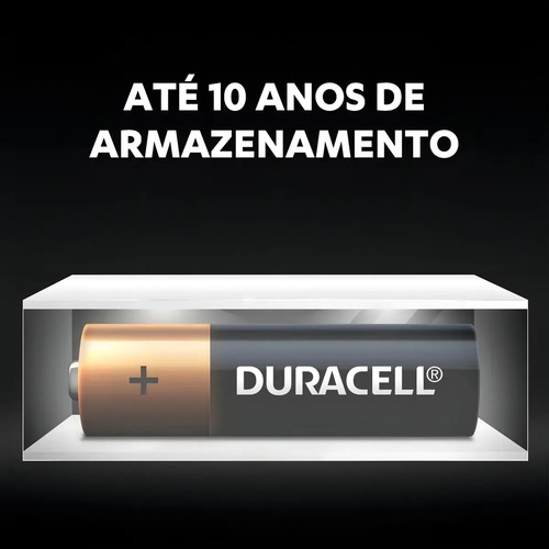 Pilha Alcalina Aa Pequena Duracell Com 2 Unidades 6