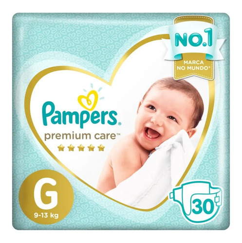 Pampers Premium Care Fralda Gênero Sem gênero Tamanho G 7