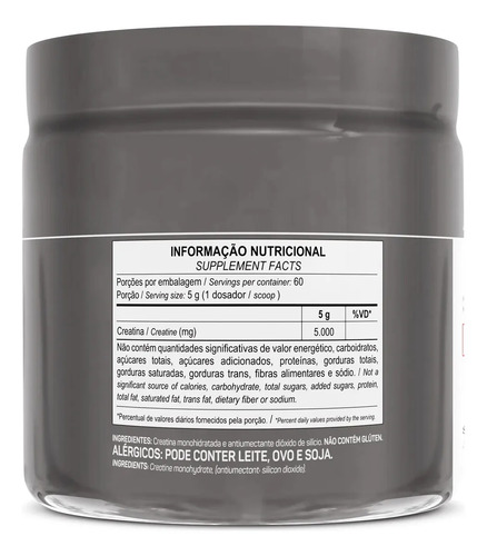 Kit 2x Creatina 300g Creatina Monohidratada Max Titanium Sem Sabor Alta Pureza 3