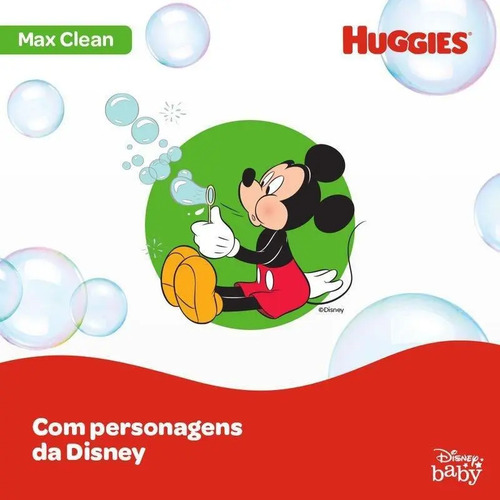 Lenços Umedecidos Huggies Max Clean Lv 4 Pg 3 - 192 Unidades 4
