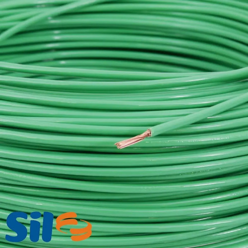 Cabo flexivel SIL Flexível 1x10mm² verde x 40m em rolo 7