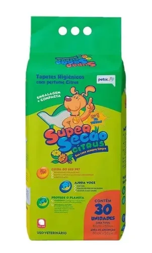 Petix Super Secão Tapete Higiênico 30 unidades 80cm x 60cm 4