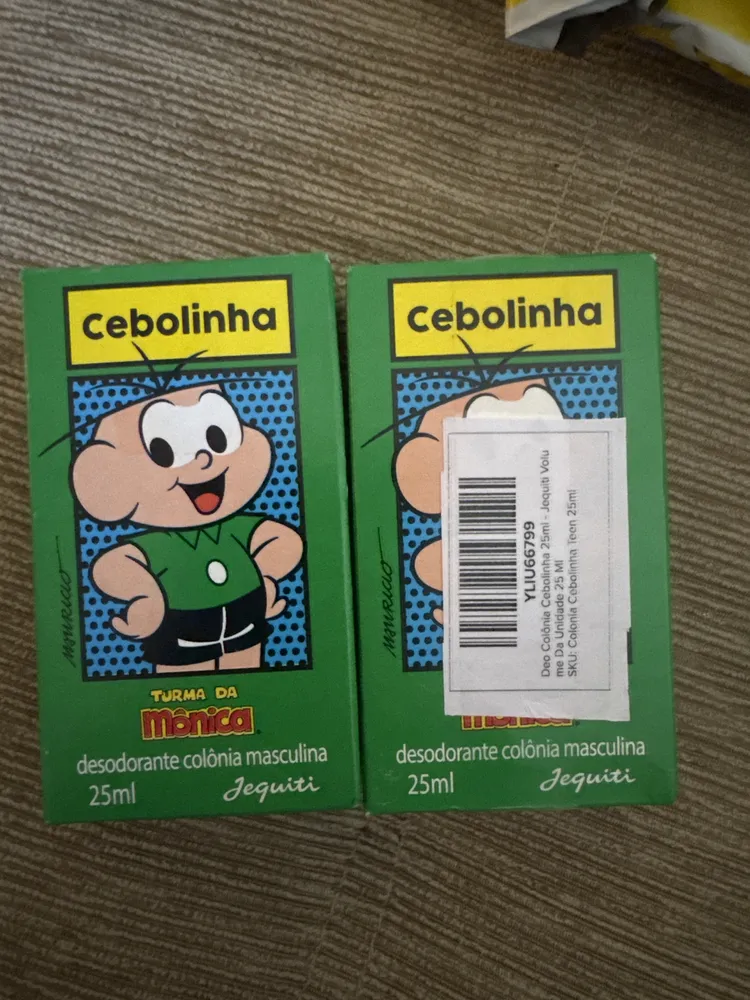Colônia Turma Da Mônica Cebolinha Jequiti 25mL 14