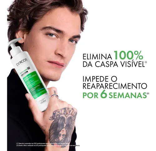 Shampoo Anticaspa para Normais a Oleosos com Selênio DS, DS Dercos Vichy, 300ml 10