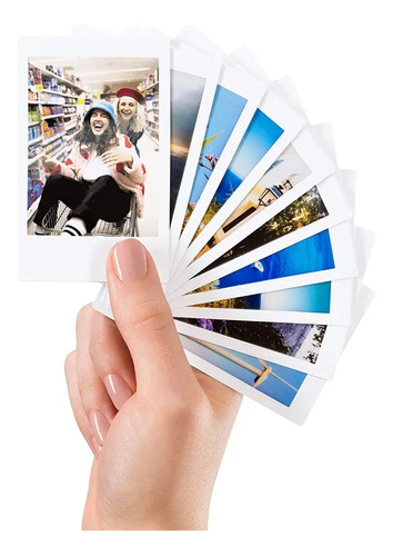 Filme instantâneo Fujifilm Instax Mini, pacote com 10 folhas × 5 (total de 50 fotos) [embalagem a granel] 2