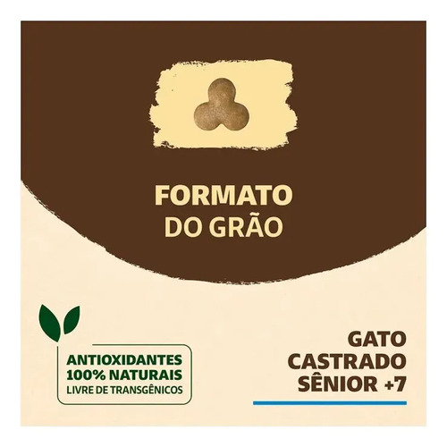 Ração Quatree Supreme Gatos Castrados Senior +7 10,1kg 2