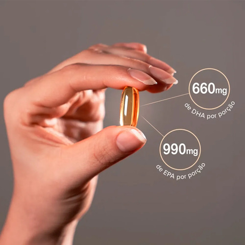 Kit 5 Omegafor Plus Vitafor 60 cápsulas sem sabor 3