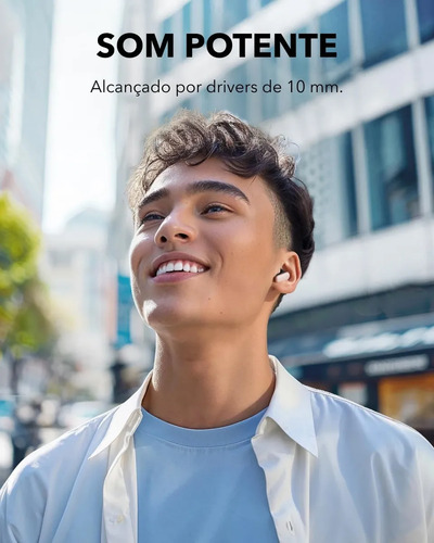 Fone de Ouvido Bluetooth 5.4 soundcore P30i da Anker, Cancelamento de Ruído Adaptativo, Graves Poderosos, 45H de Reprodução, Estojo 2-em-1 com Suporte para Celular, IP54, Fone sem fio TWS, Rosa 5