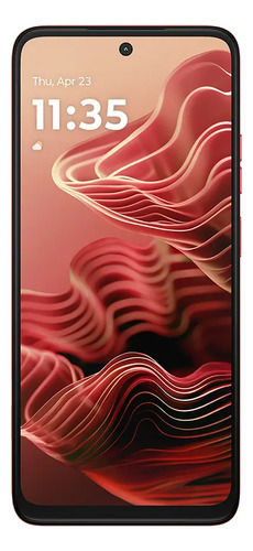 Smartphone Motorola Moto G35 5g - 256gb 12gb (4gb Ram+8gb Ram Boost) E Camera 50mp Com Ai Nfc Tela 6.7 Com Superbrilho - Coral - Vegan Leather 4