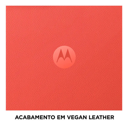 Smartphone Motorola Moto G35 5g - 256gb 12gb (4gb Ram+8gb Ram Boost) E Camera 50mp Com Ai Nfc Tela 6.7 Com Superbrilho - Coral - Vegan Leather 6