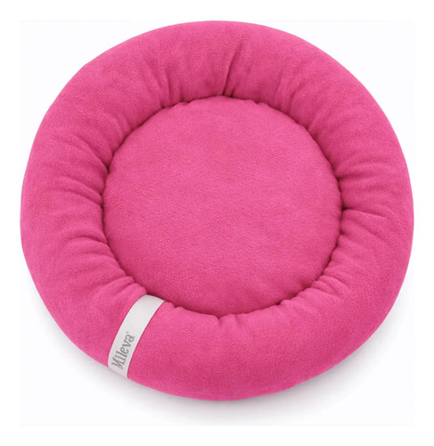 Cama De Gato Caminha Nuvem Ninho Pet Soft Redonda 50x50cm Cor Pink 4