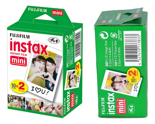 Filme Fujifilm Instax Mini 20 Fotos Para Câmeras Mini "Polaroid" 2