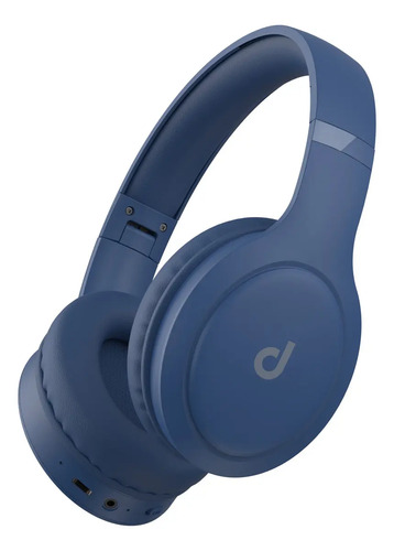 Fone De Ouvido Headphone Dapon H02d Bluetooth 5.1 Over-ear 22 Horas De Bateria Cor Azul 2