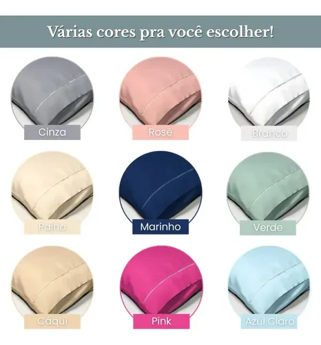 Jogo De Lençol Solteiro Micropercal 400 Fios C/ Fronha Ponto Palito 2 Peças Toque Aveludado Hotel Luxo Cor Rose 8