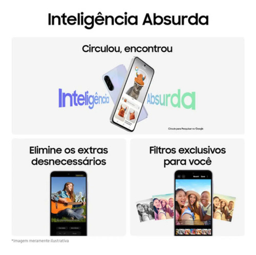 Smartphone Samsung Galaxy A36 5g 128gb 6gb Ram Câmera Tripla De Até 50mp Selfie De 12mp Ip67 Super Amoled 6.7'' Nfc Recursos Ai Android E Segurança Snapdragon - Violeta 2