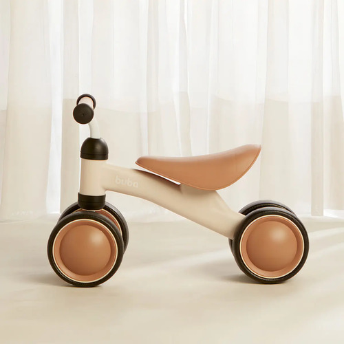 Bicicleta De Equilíbrio 4 Rodas Buba Bege 3