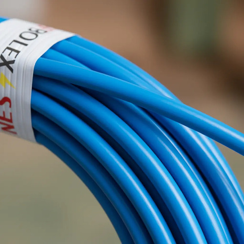 Fio 4mm Cabo Flexível Rolo Com 100 metros Elétrico 750v Cor Azul Marca Screen Vision 3