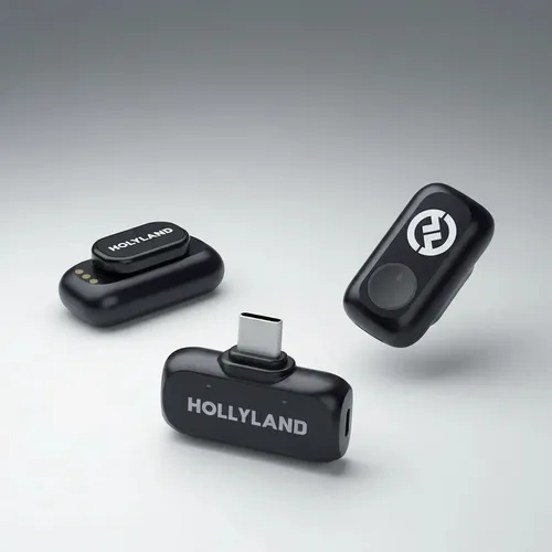 Microfone Hollyland Lark A1 Mini Usb-c Preto 4