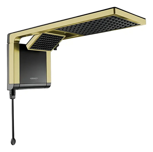 Chuveiro Acqua Duo Preto/matte Gold 7800w Preto/matte Gold 7.8 Kw