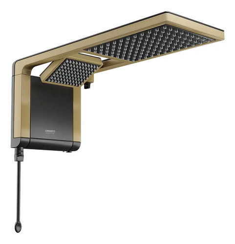 Chuveiro Acqua Duo Preto/matte Gold 7800w Preto/matte Gold 7.8 Kw 5