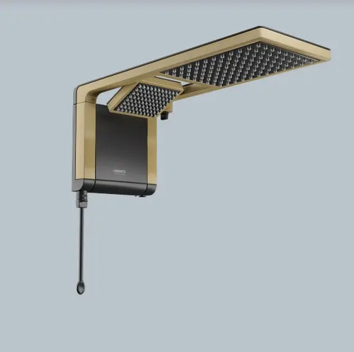 Chuveiro Acqua Duo Preto/matte Gold 7800w Preto/matte Gold 7.8 Kw 6