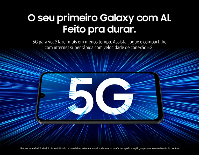 Celular Samsung Galaxy A17 5g Com Ia, 256gb, 8gb Ram, Câm De 50mp, Tela De 6.7 , Nfc, Ip54 - Azul — foto 14