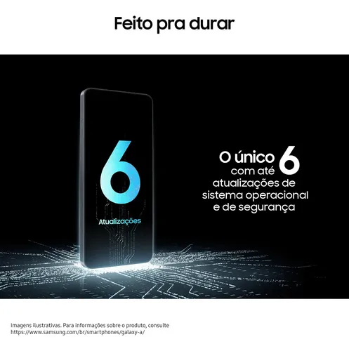 Celular Samsung Galaxy A17 5g Com Ia, 256gb, 8gb Ram, Câm De 50mp, Tela De 6.7 , Nfc, Ip54 - Azul — foto 9