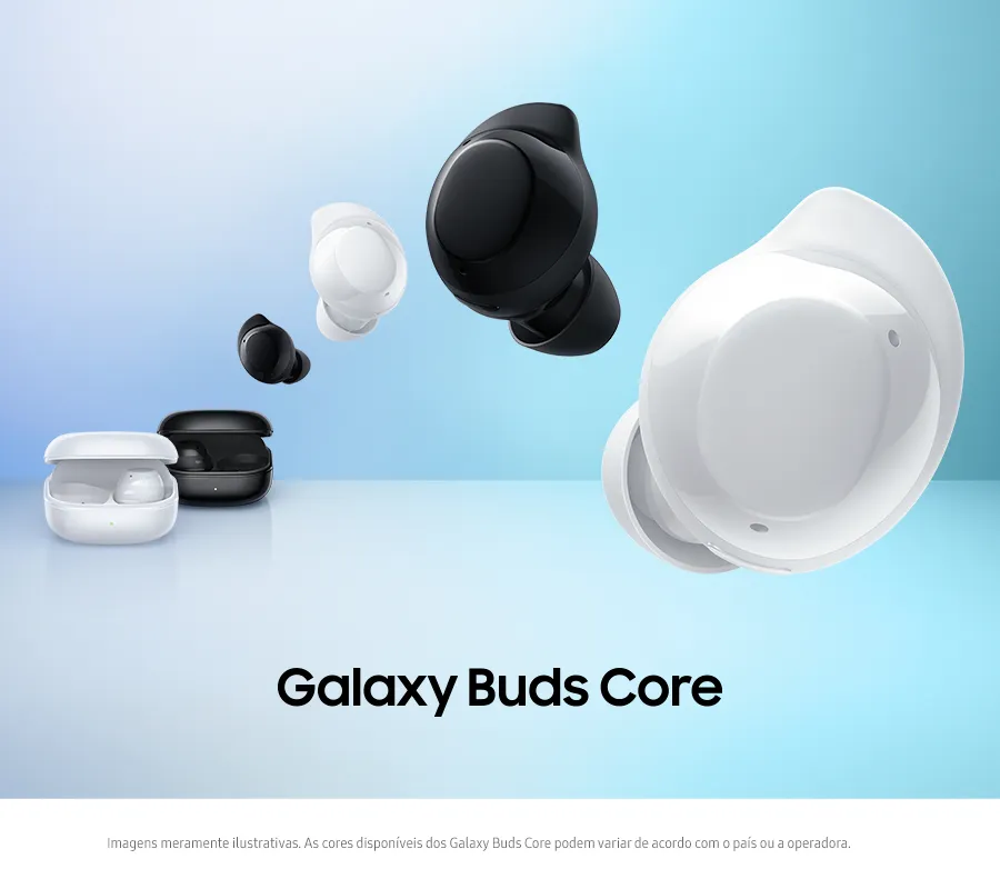 Samsung Galaxy Buds Core, Fone De Ouvido, Sem Fio, Cancelamento De Ruído, Interprete Inteligente Branco — foto 11
