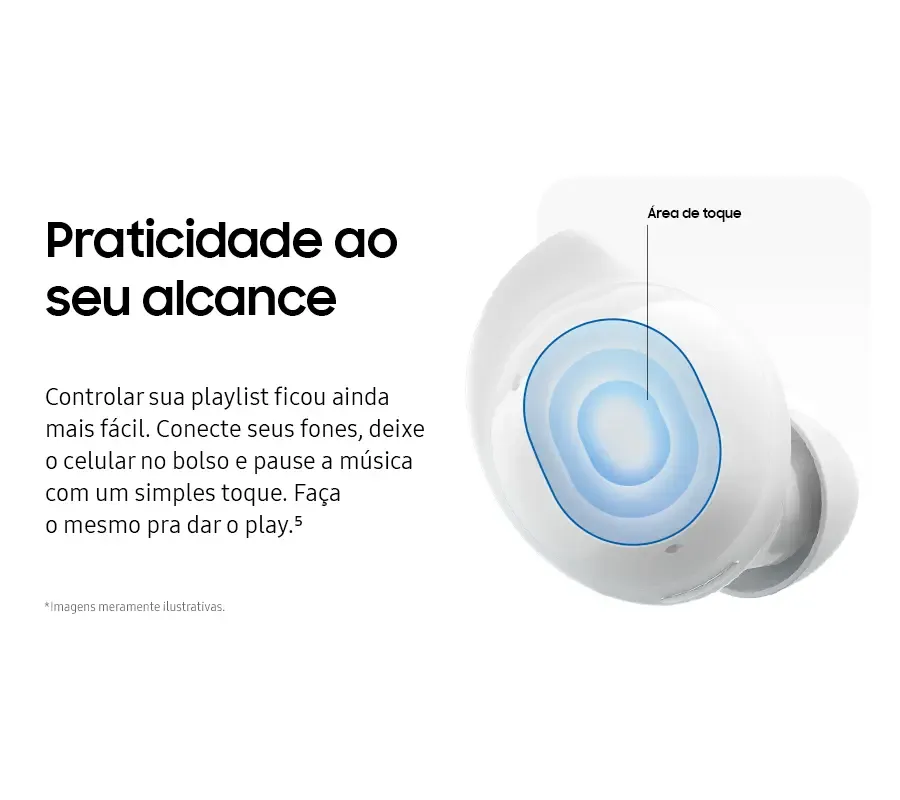Samsung Galaxy Buds Core, Fone De Ouvido, Sem Fio, Cancelamento De Ruído, Interprete Inteligente Branco — foto 14