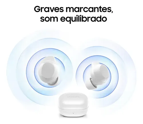 Samsung Galaxy Buds Core, Fone De Ouvido, Sem Fio, Cancelamento De Ruído, Interprete Inteligente Branco — foto 8