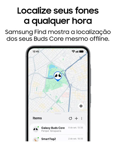 Galaxy Buds Core Preto 6