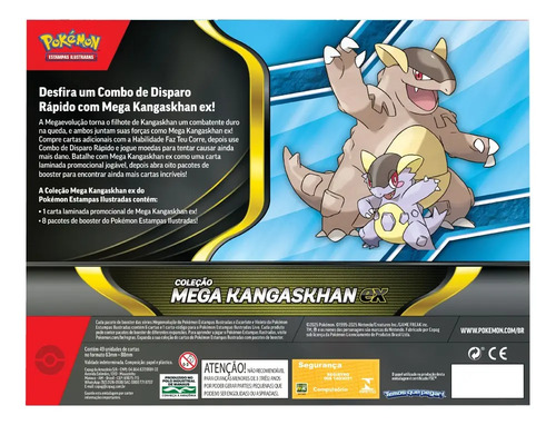 Box Pokémon Mega Kangaskhan Ex 3